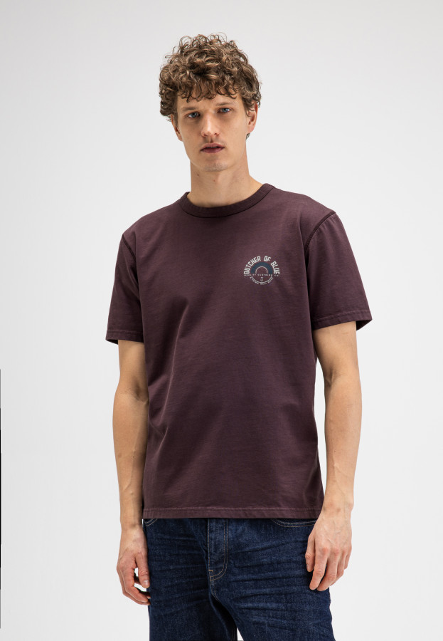 Afbeelding van Army Circle Tee M2622005 Pascha Purple 845 - T-Shirt - Butcher of Blue